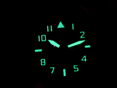 Pre-owned Citizen Super Titanium Sapphire Crystal Green Dial Eco-drive Watch Bm8560-02x