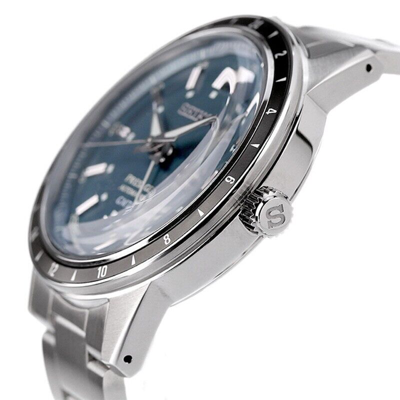 Pre-owned Seiko Presage Sary229 Automatic Mechanical Gmt 24 Jewels Men Watch Made In Japan