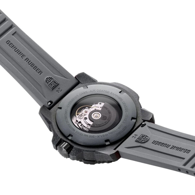 Pre-owned Luminox Xs.3862 Master Carbon Seal 45mm Gray Rubber Automatic Swiss Watch