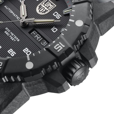 Pre-owned Luminox Xs.3862 Master Carbon Seal 45mm Gray Rubber Automatic Swiss Watch