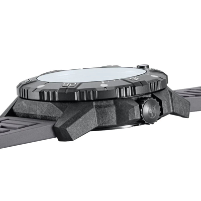 Pre-owned Luminox Xs.3862 Master Carbon Seal 45mm Gray Rubber Automatic Swiss Watch