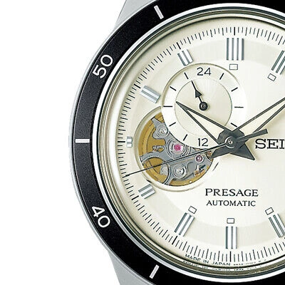 Pre-owned Seiko Presage Basic Sary189 Ivory Automatic Mechanical Men's Watch In Box