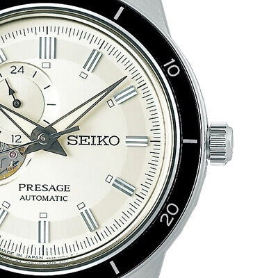 Pre-owned Seiko Presage Basic Sary189 Ivory Automatic Mechanical Men's Watch In Box