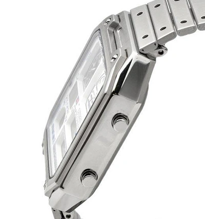 Pre-owned Citizen R2-d2 Star Wars Jg2121-54a Analog Digital White Dial Watch