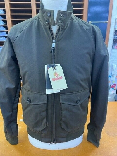 Pre-owned Baracuta € 490  Jacket G9 Pocket Men Waxed Green Size 40 42 44 46 48