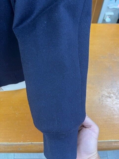 Pre-owned Baracuta € 490  Jacket G9 Men Melton Cashmere Wool Blu Size 38 40 42 44 46 48 In Blue