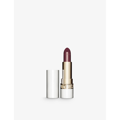 Clarins 744s Soft Plum Joli Rouge Shine Lipstick 3.5g In 744s Soft Plum