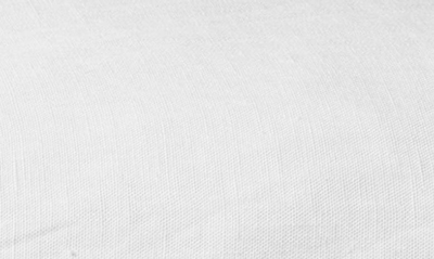Shop Coyuchi Relaxed Organic Linen Sheet Set In Alpine White