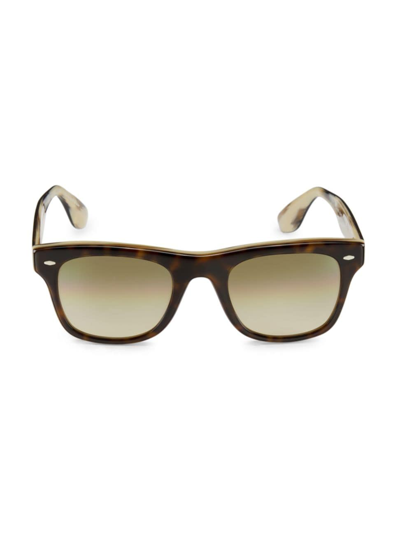 Shop Brunello Cucinelli Women's  X Oliver Peoples 50mm Acetate Square Sunglasses