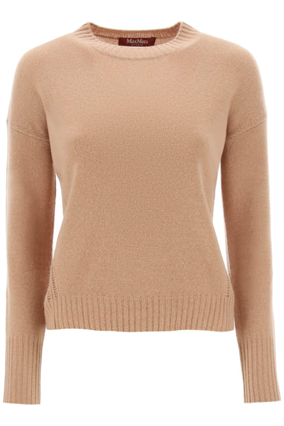 Shop Max Mara 'alinda' Cashmere Sweater In Beige