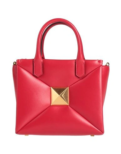 Shop Valentino Garavani Woman Handbag Red Size - Leather