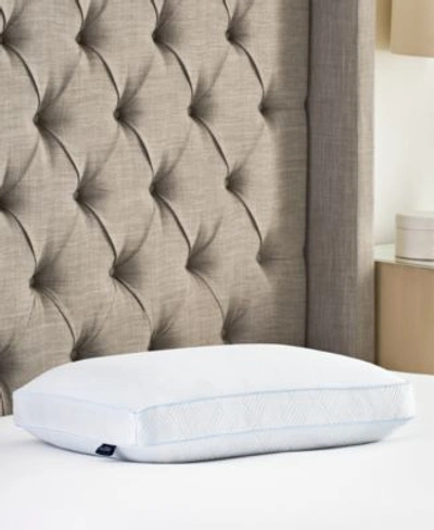 Shop Prosleep Gusseted Hi Cool Memory Foam Pillow Created For Macys In White