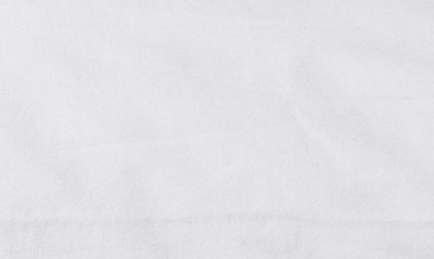 Coyuchi Crinkled Organic Cotton Percale Sheet Set In Alpine White