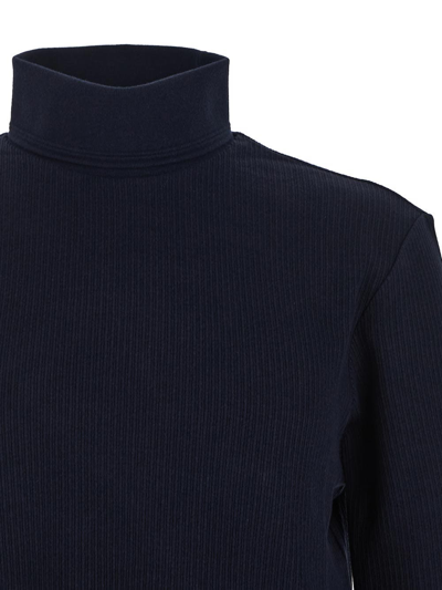Shop Thom Browne Cotton Knitwear In Blue