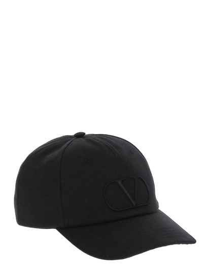 Shop Valentino V Logo Baseball Cap