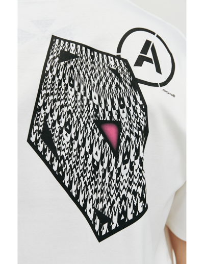 Shop Acronym S24 Graphic Print T-shirt In White