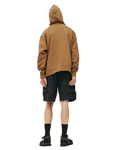 Shop Acronym S26-pr Cotton Hoodie In Coyote In Brown