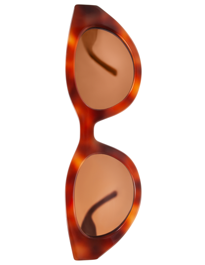 Shop Thierry Lasry Acidity Sunglasses In Brown