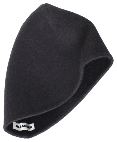 Shop Jil Sander Black Hat