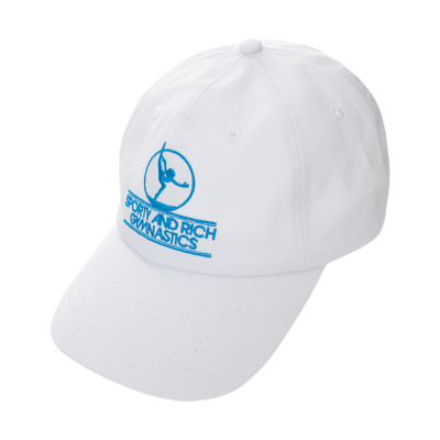 Shop Sporty And Rich Gymnastics Cap In White