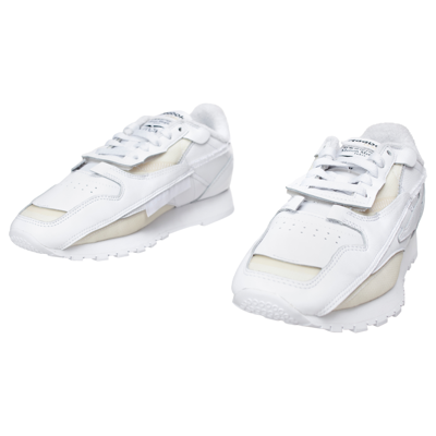 Shop Maison Margiela X Reebok Classics 'memory Of' Sneakers In White