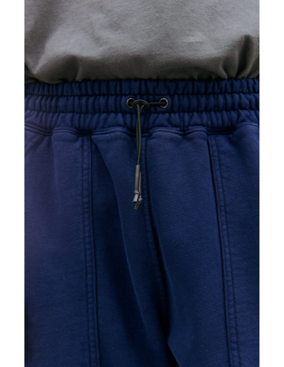 Shop Btfl Drawstring Waistband Sweatpants In Navy Blue