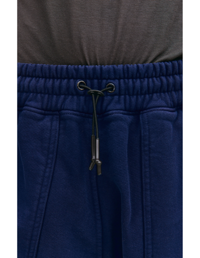 Shop Btfl Navy Blue Cotton Shorts