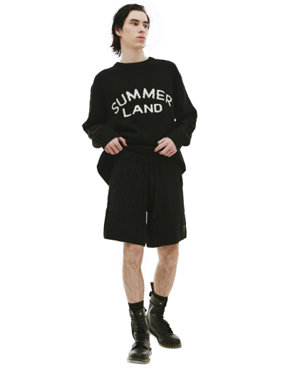 Shop Nahmias Knit Basketball Shorts In Black