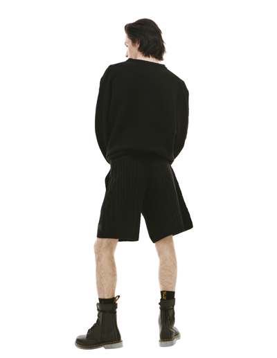 Shop Nahmias Knit Basketball Shorts In Black