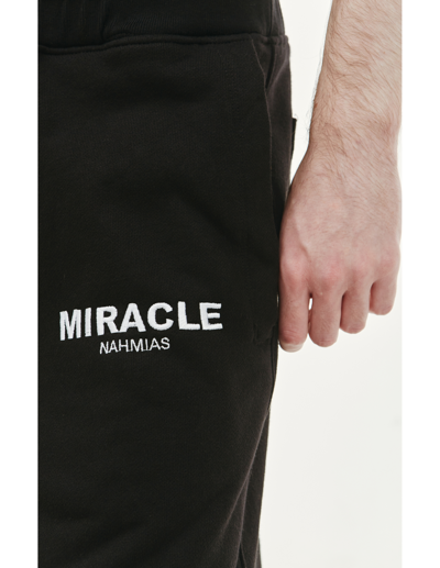 Shop Nahmias Embroidered Miracle Sweatpants In Black