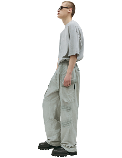 Shop A-cold-wall* Grey Dyed Cargo Trousers