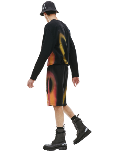 A-cold-wall* Black Hypergraphic Shorts In Black