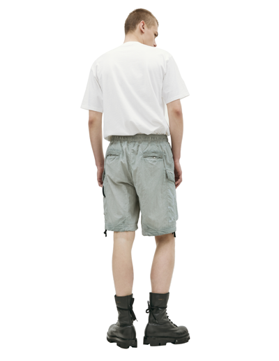 Shop A-cold-wall* Cargo Dyed Shorts In Grey