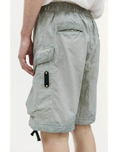 Shop A-cold-wall* Cargo Dyed Shorts In Grey