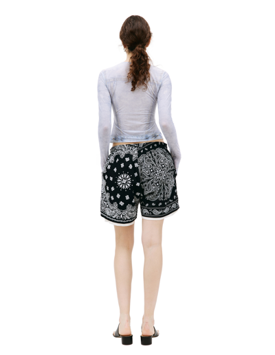 Children Of The Discordance Bandanas Patch Shorts In Black