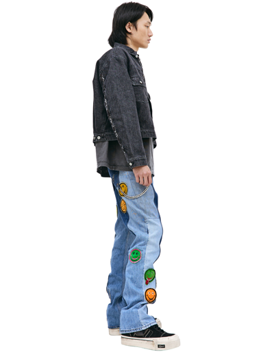 Children Of The Discordance Black Denim Jacket In Black