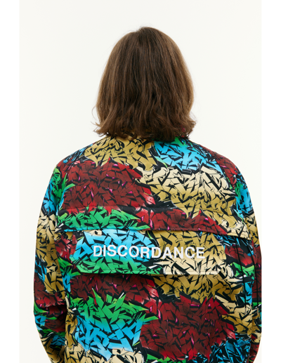 Shop Children Of The Discordance Jacket With Graffiti Print In Multicolor
