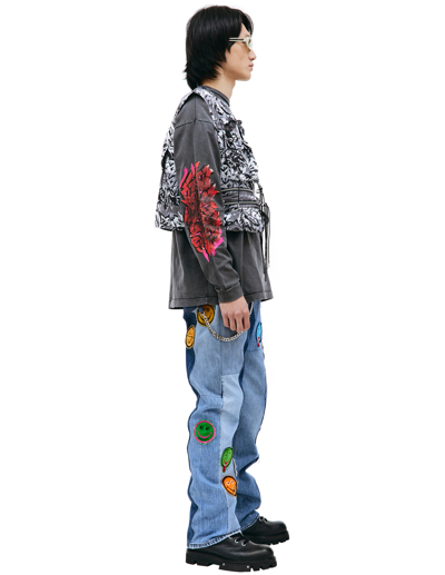 Children Of The Discordance 2am Graffiti Vest In Grey