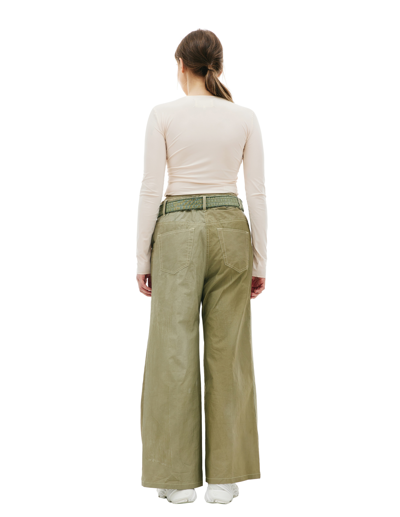 Diesel 'p-illin' Trousers With Shorts In Khaki
