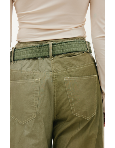 Diesel 'p-illin' Trousers With Shorts In Khaki