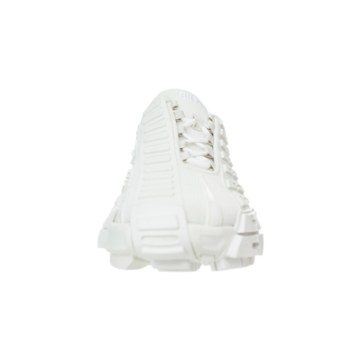 Shop Diesel Rubber Mesh Sneakers In White