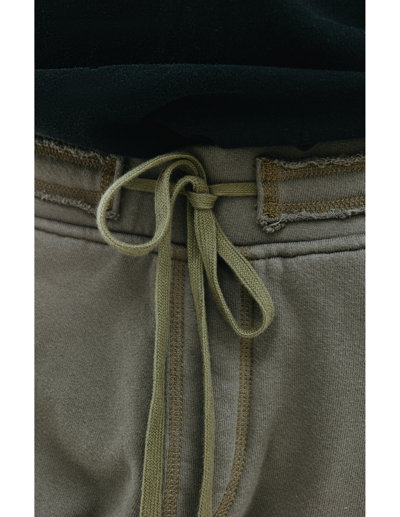 Greg Lauren Patchwork Drawstring Trousers In Multicolor