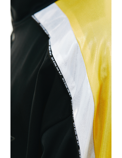 Shop Vtmnts Jacket With Side Stripes In Black