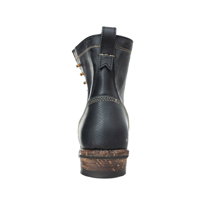 Shop Visvim Poundmaker-folk Leather Boots In Black