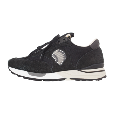 Visvim Embroidered Roland Sneakers In Black