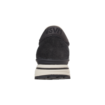 Shop Visvim Embroidered Roland Sneakers In Black