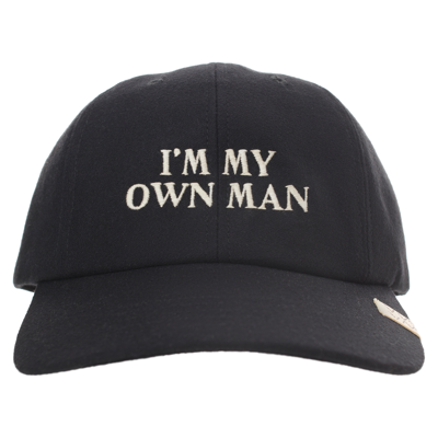 Shop Visvim Embroidered Cap In Black