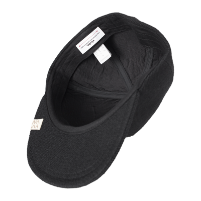 Visvim Vs Embroidered Cap In Black