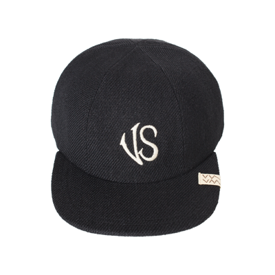 Visvim Vs Embroidered Cap In Black