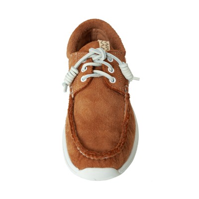 Shop Visvim Hockney-folk Suede Shoes In Brown
